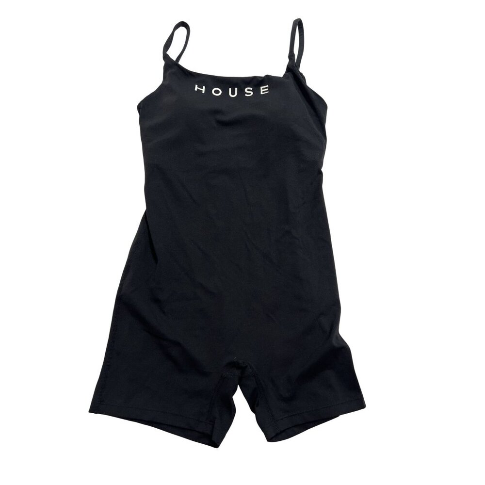 HouseiD HOUSE  One Piece Bodysuit in Black